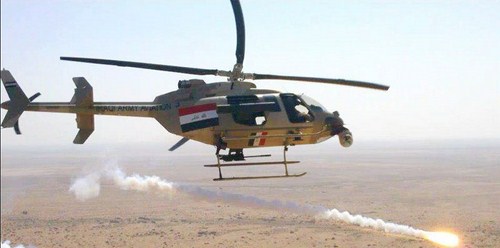 طيران الجيش يقصف داعش في خورماتو
